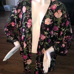 Floral kimono